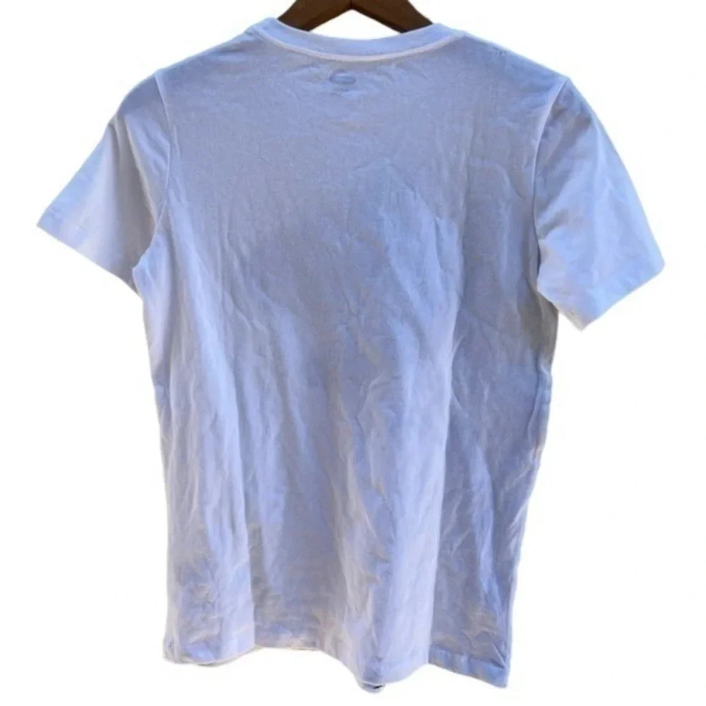 Old Navy Boys Jurassic World Short Sleeve T‎ Shirt White Black Dino Size L 10 12 - Picture 2 of 5